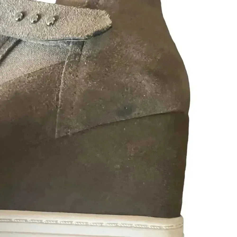 Linea Paolo Brown‎ Women Wedge Bootie Size 6M - Picture 9 of 10